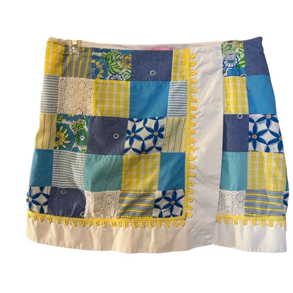 Lilly Pulitzer Women’s Multicolor Patchwork Wrap … - image 7